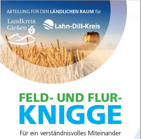 Flyer zum Feld- und Flurknigge