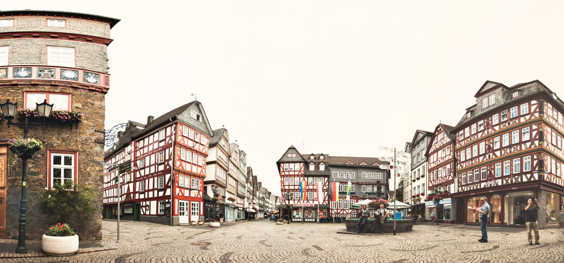 Marktplatz in Herborn. Foto: Lahn-Dill-Kreis