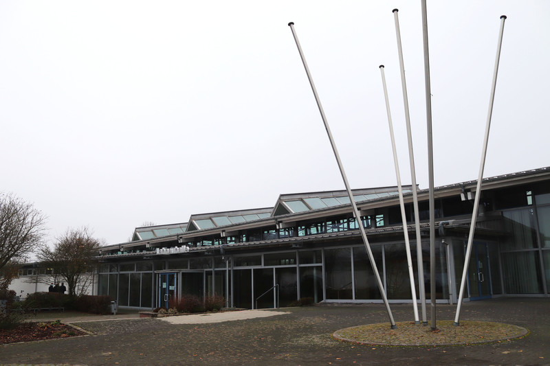 Die Lahnauhalle in Waldgirmes - Impfzentrum des Lahn-Dill-Kreises (Foto: Lahn-Dill-Kreis)