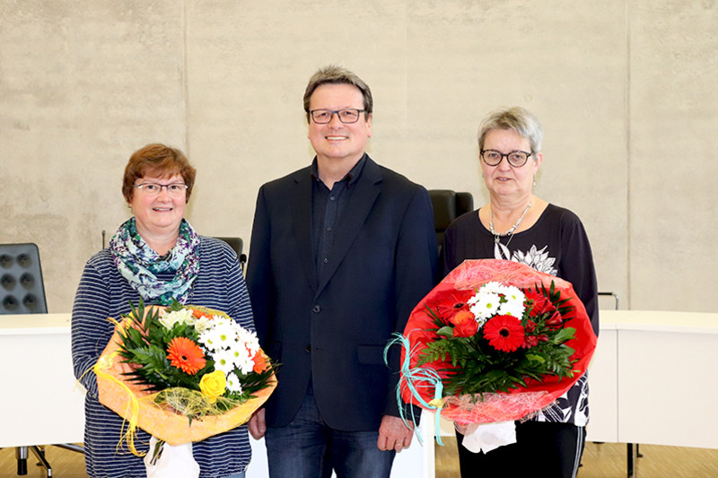 Von links: Sigrid Maria Winkler, Roland Esch und Gabriele Walther. Foto: Lahn-Dill-Kreis