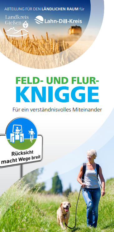 Flyer zum Feld- und Flurknigge