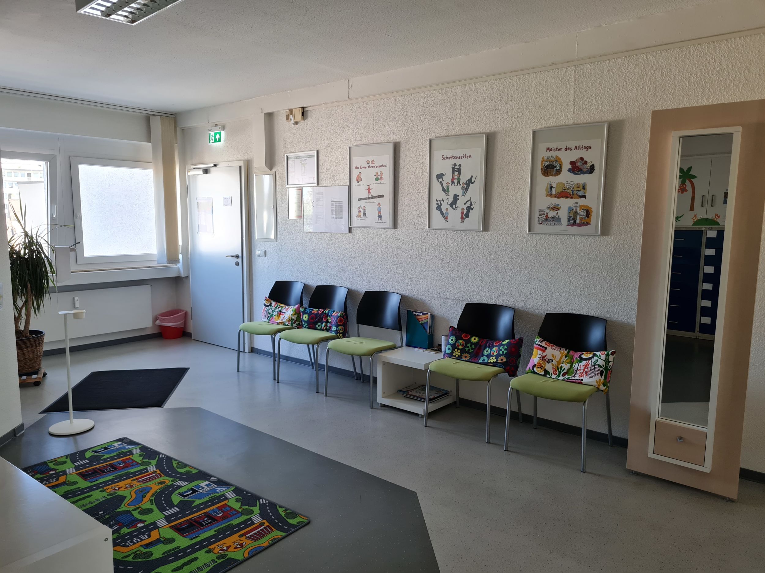 Eingangsbereich Erziehungs- und Familienberatung. Foto: Lahn-Dill-Kreis