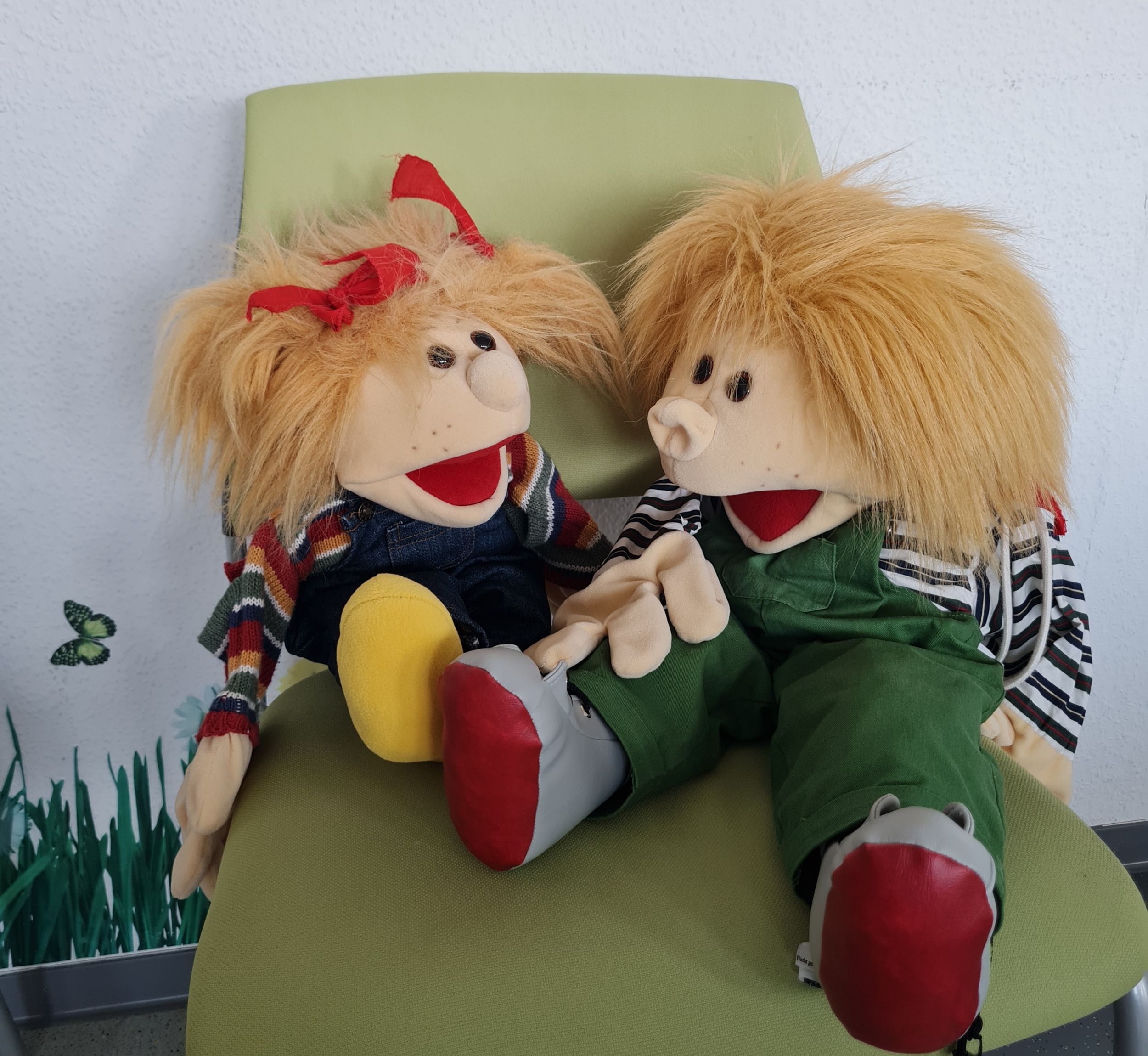 Handpuppen Erziehungs- und Familienberatung. Foto: Lahn-Dill-Kreis