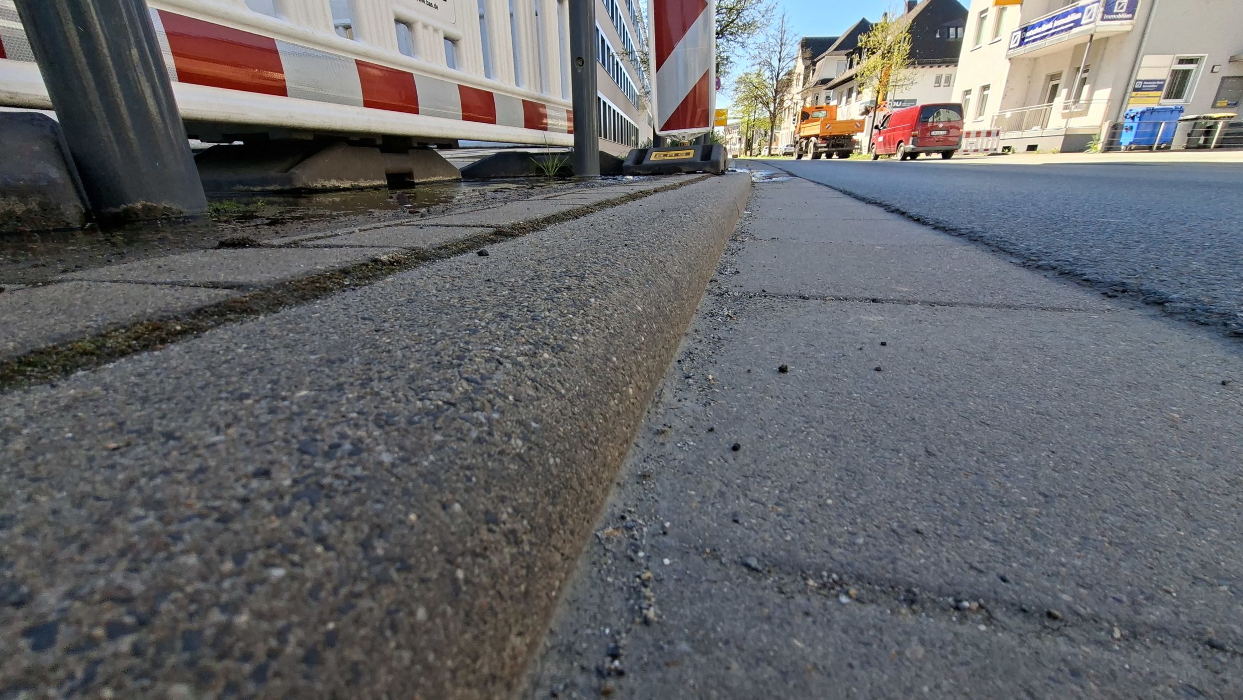 Fahrbahnsanierung zwischen Eschenburg-Eibelshausen und der B 253. Foto: Lahn-Dill-Kreis